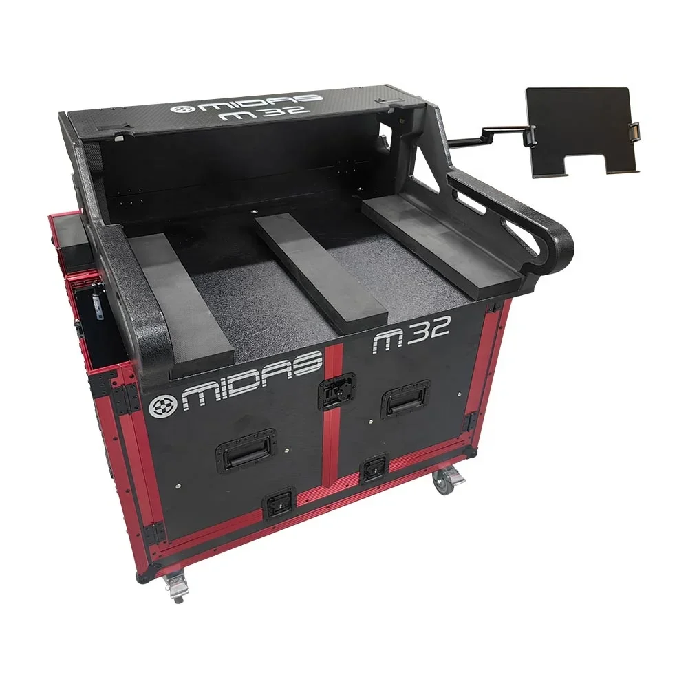 Laptop Stand - 2026 Op maat gemaakte hydraulische flightcase