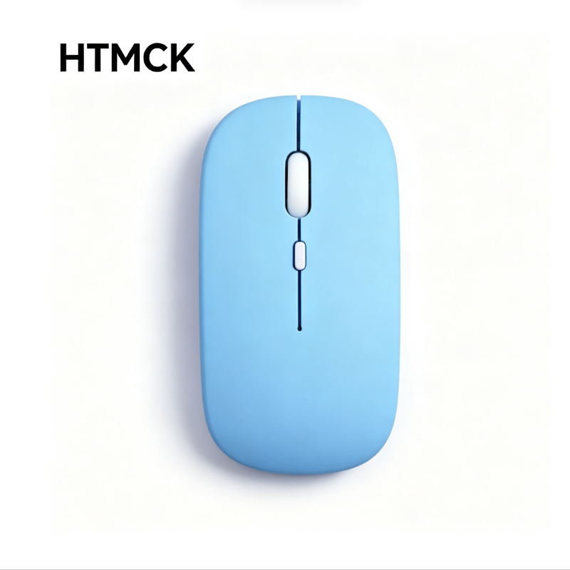 Laptop Mouse - HTMCK draadloze, stille muis met Bluetooth-compatibiliteit,