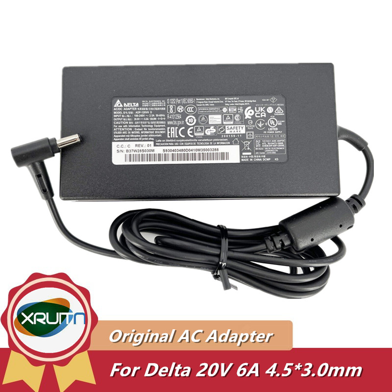 Laptop Charger - Echt Delta ADP-120VH D 20V 6A
