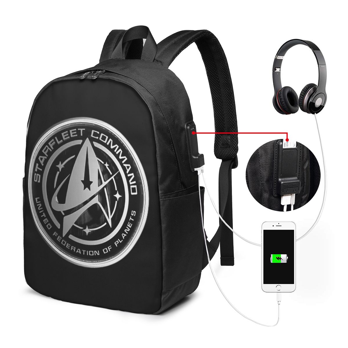 Laptop Bag - Star Treks Science Fiction TV-serie Rugzak