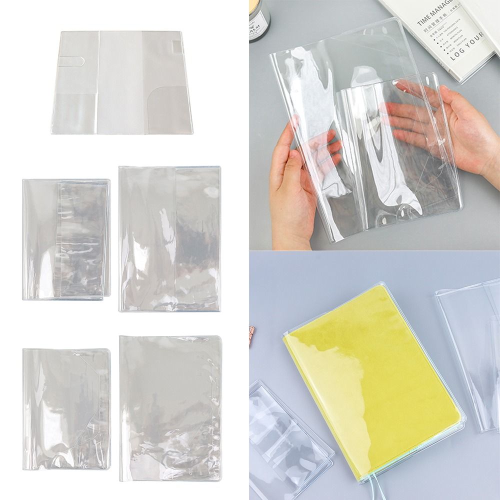Laptop Sleeve - Duurzame A5/A6 notitieboek beschermhoes, transparante waterdichte