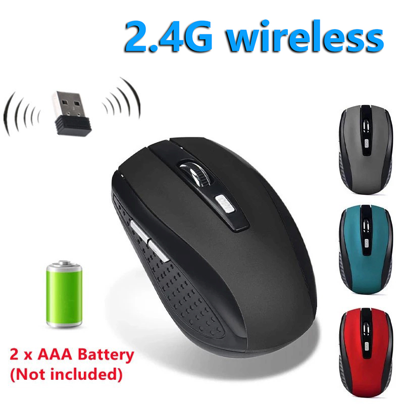 Laptop Mouse - 2.4G Draadloze Muis Draagbare Ergonomie Muis