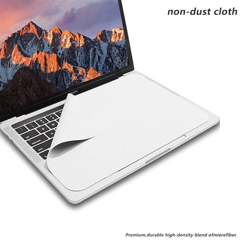 Keyboard Cover - Schermreinigingsdoekje Toetsenbordbescherming Microvezel Stofdichte Reinigingsdoek Voor