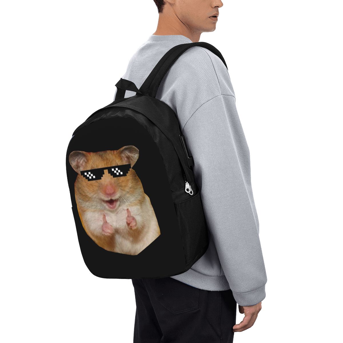 Grappige hamster rugzak reisno - Laptop Bag recensie en prijs