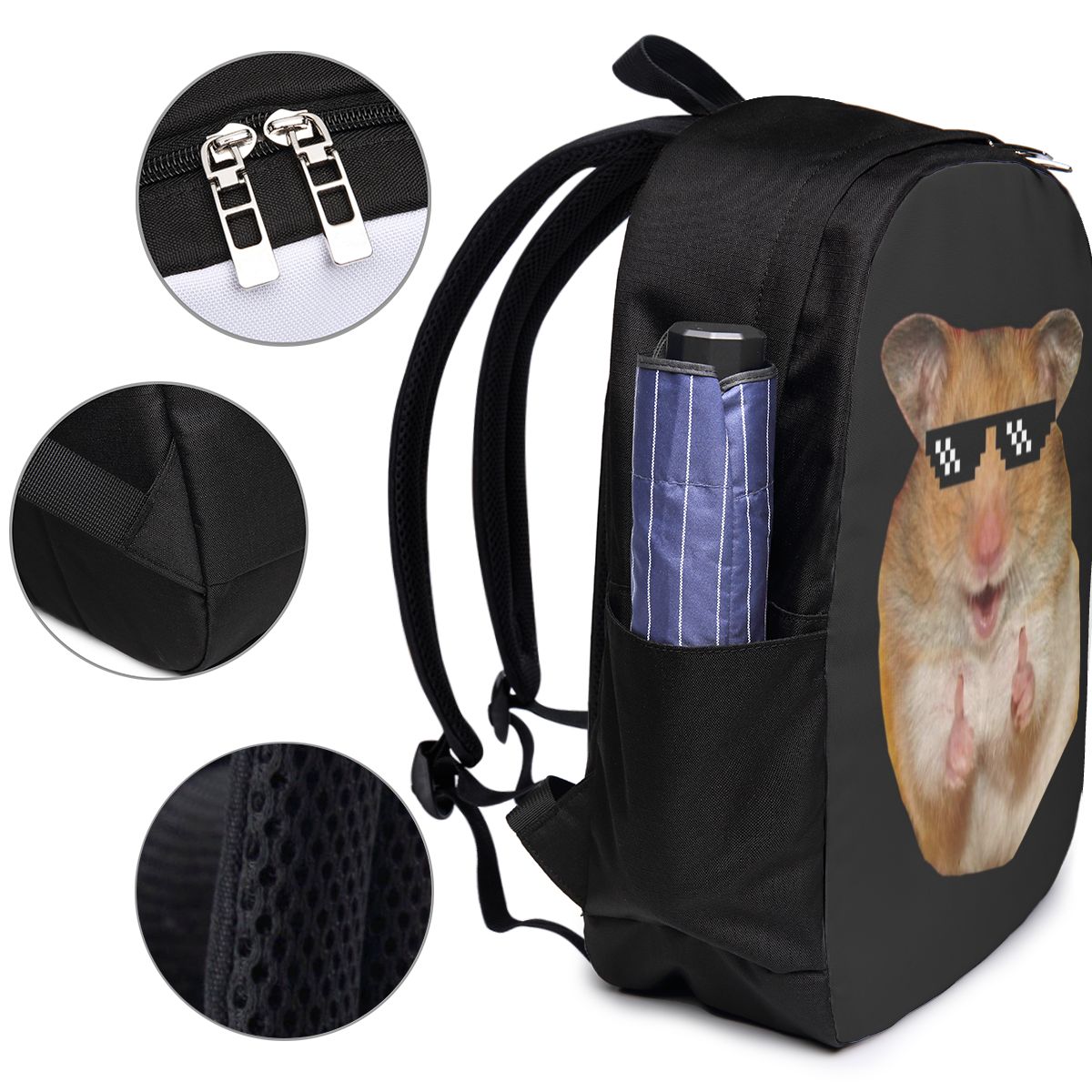 Grappige hamster rugzak reisno - Laptop Bag recensie en prijs