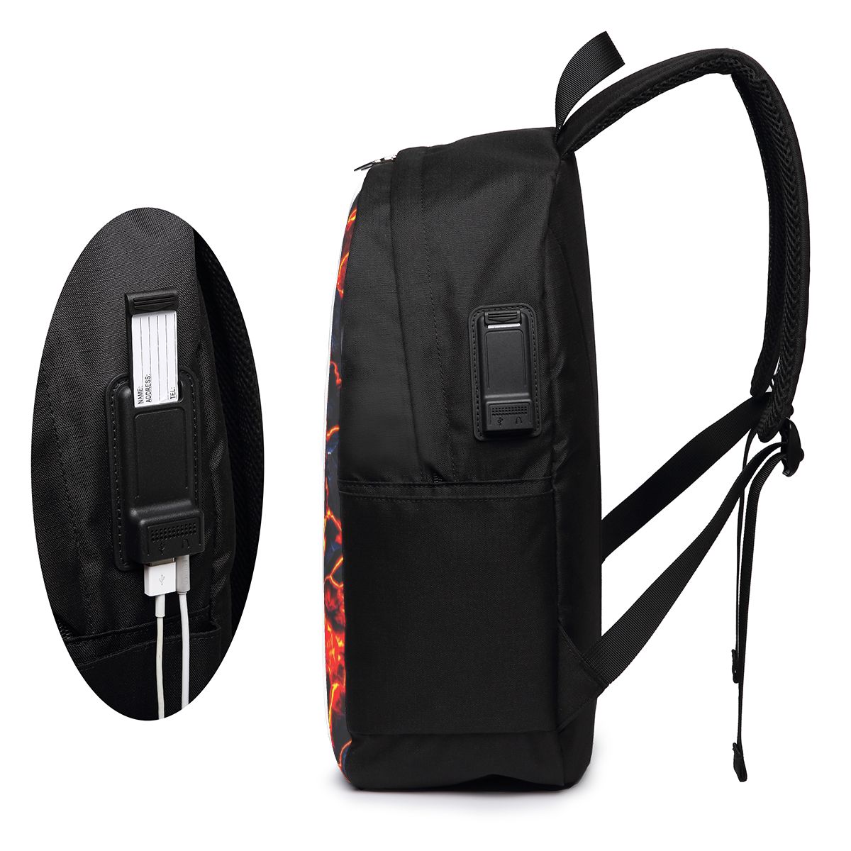 Magma Volcano Lava Fire Rugzak - Laptop Bag recensie en prijs