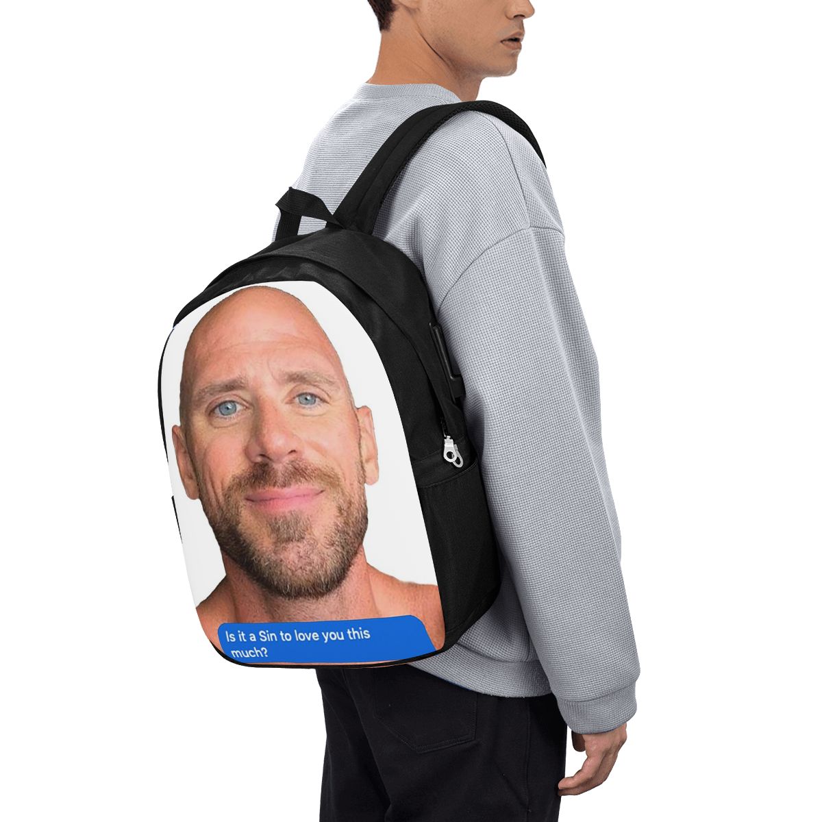 Johnny Sins Flirty Text Bubble - Laptop Bag recensie en prijs
