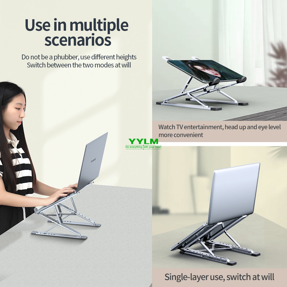 YYLM N8 Laptopstandaard Alumin - Laptop Cooling Pad recensie en prijs