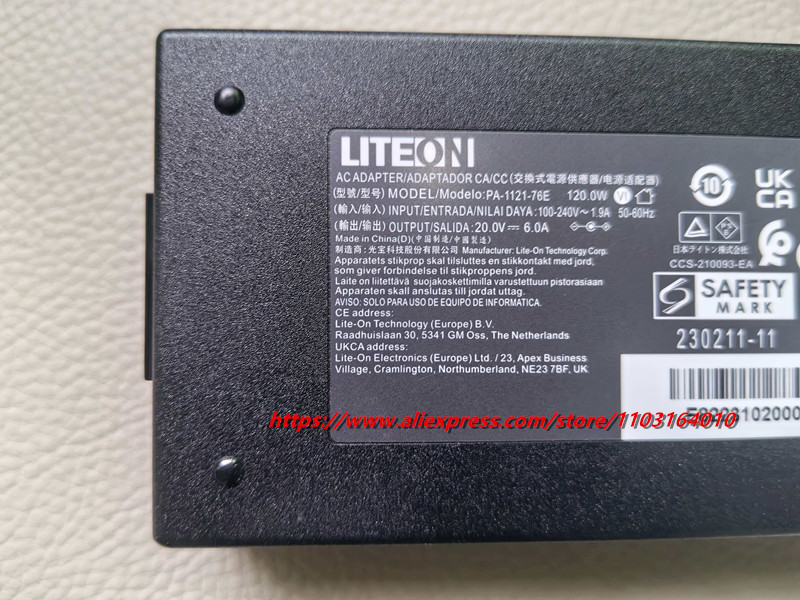 Originele 20V 6A PA-1121-76E A - Laptop Charger recensie en prijs