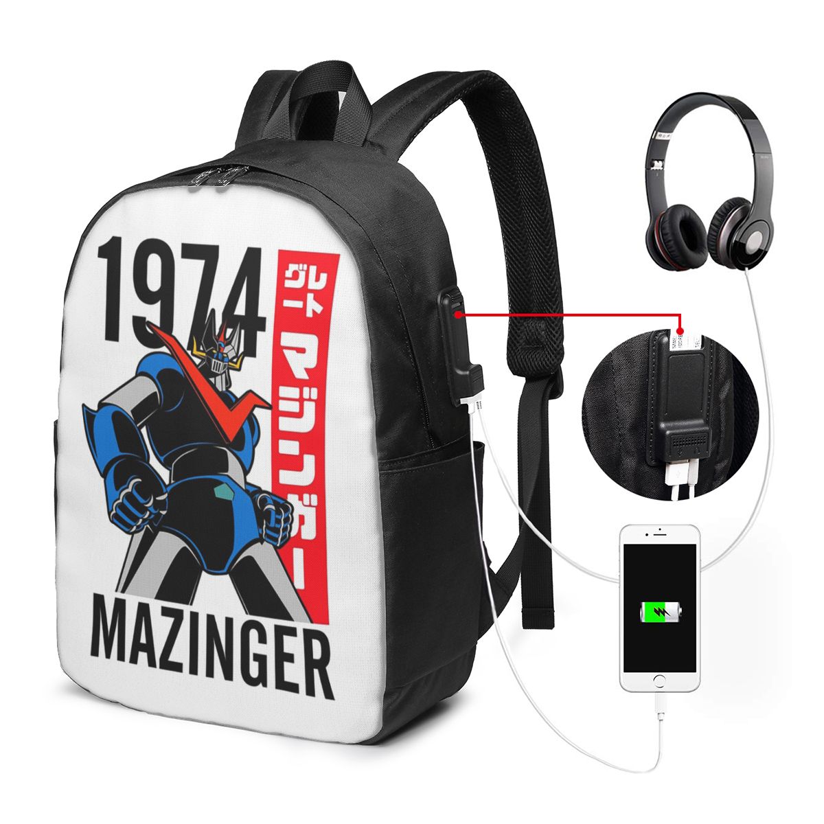Mazinger Z Mad Robot Grendizer - Laptop Bag recensie en prijs