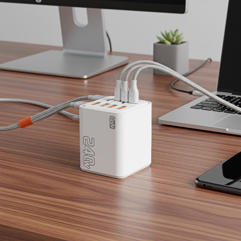 240W GaN USB C-lader 8-in-1 sn - Laptop Charger recensie en prijs