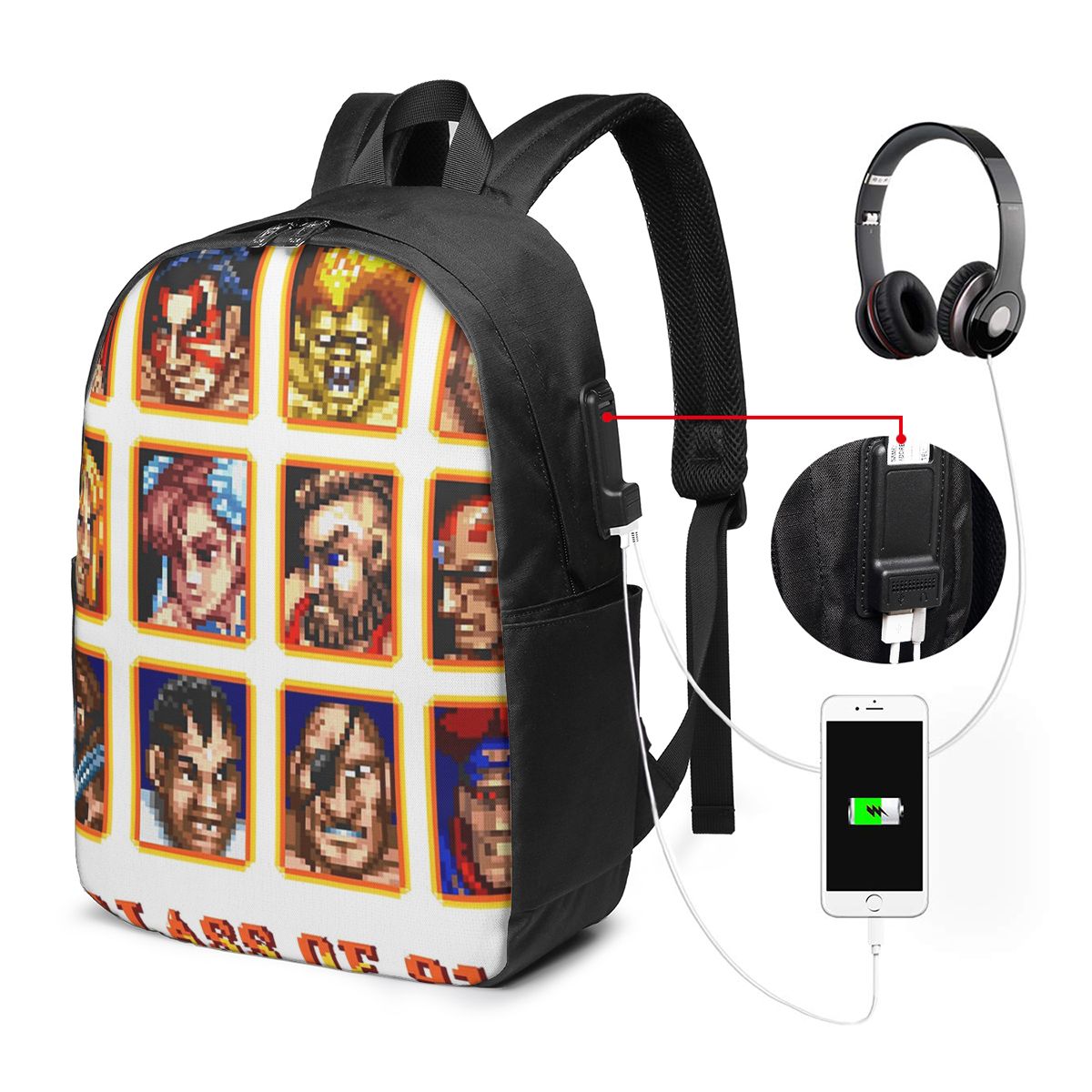 Defeated Portraits Super Stree - Laptop Bag recensie en prijs