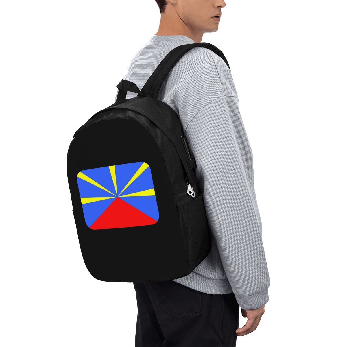974 Reunion Island Flag Rugzak - Laptop Bag recensie en prijs