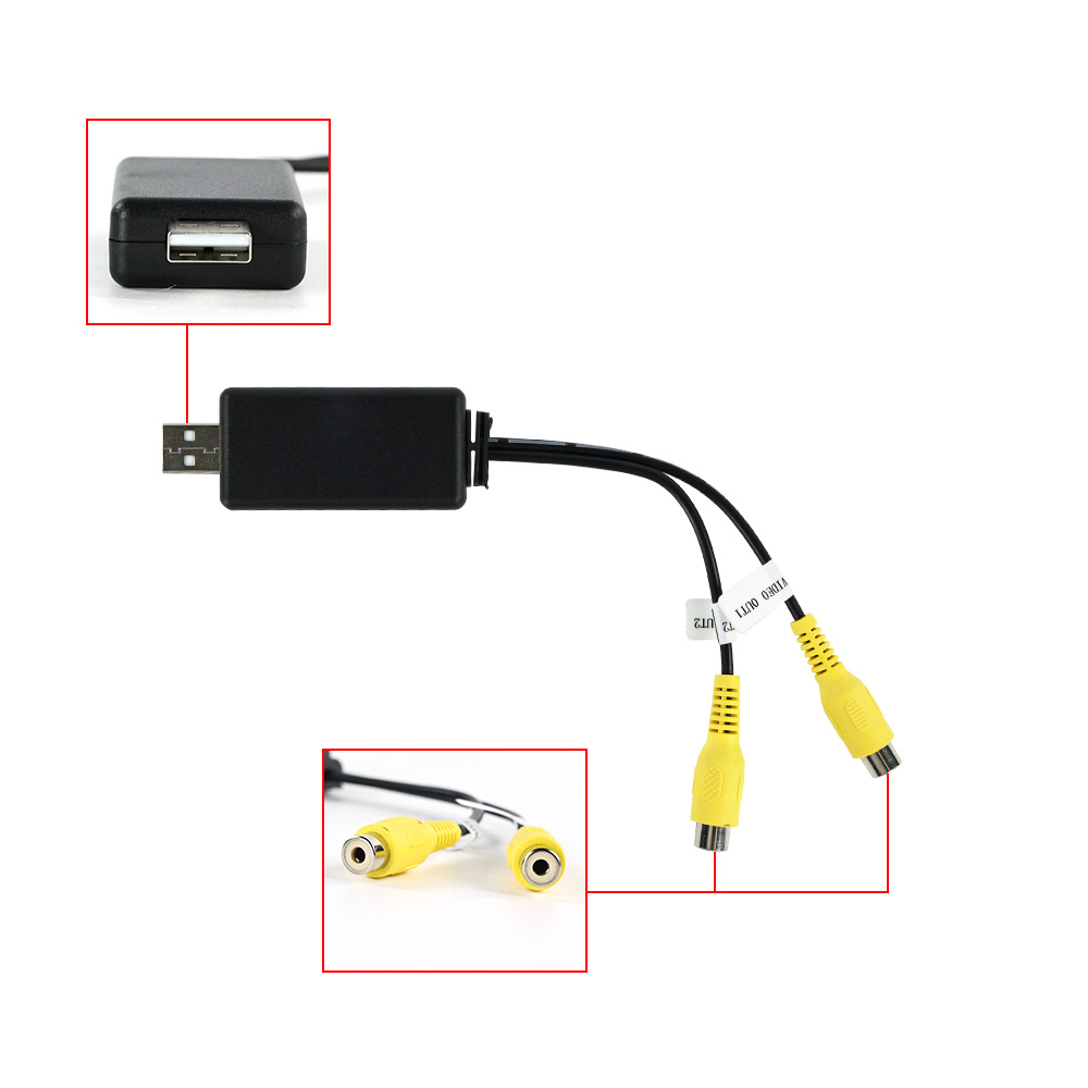USB naar CVBS RCA video-uitgan - Hdmi Cable recensie en prijs