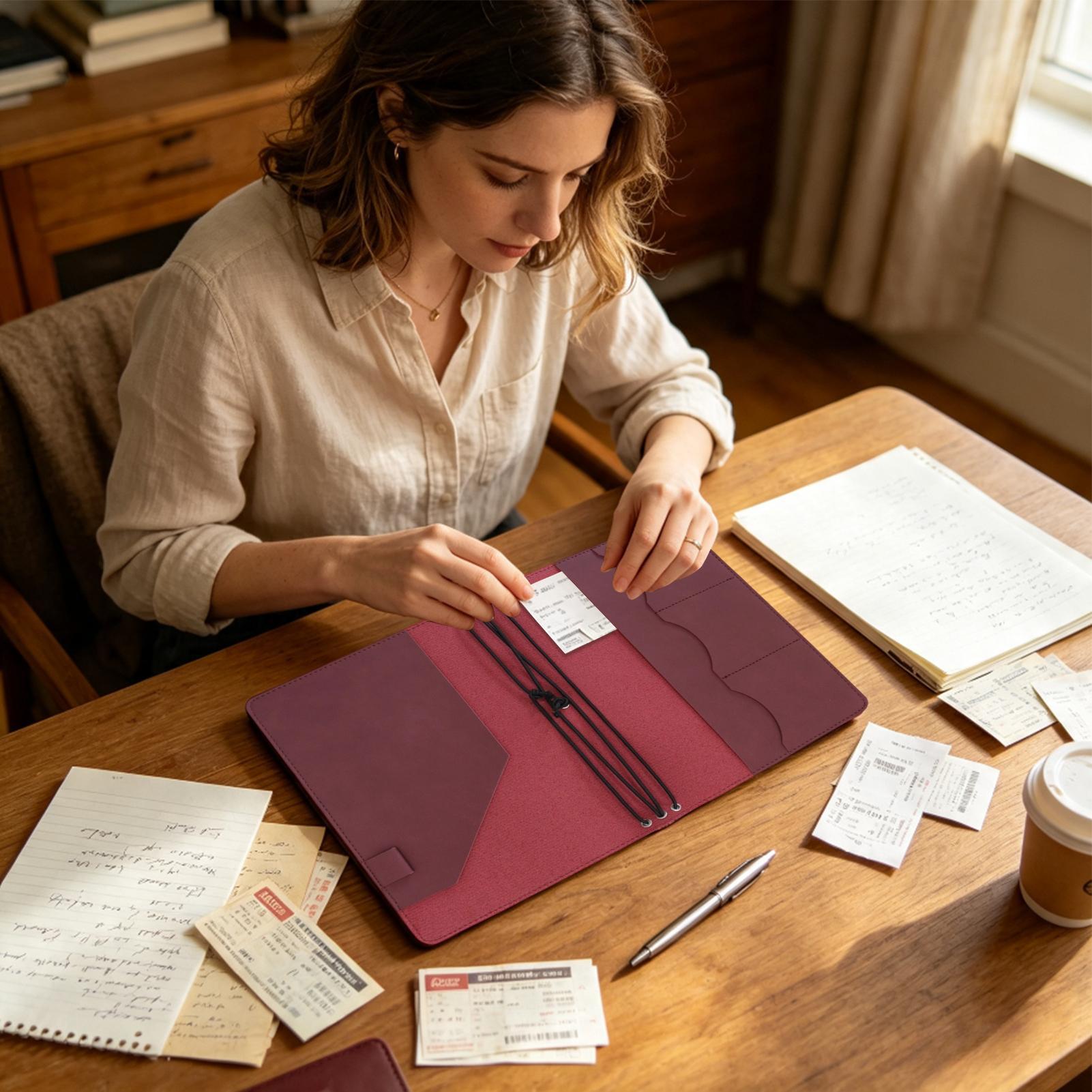 A5-journalhoes, vintage PU-lee - Laptop Sleeve recensie en prijs