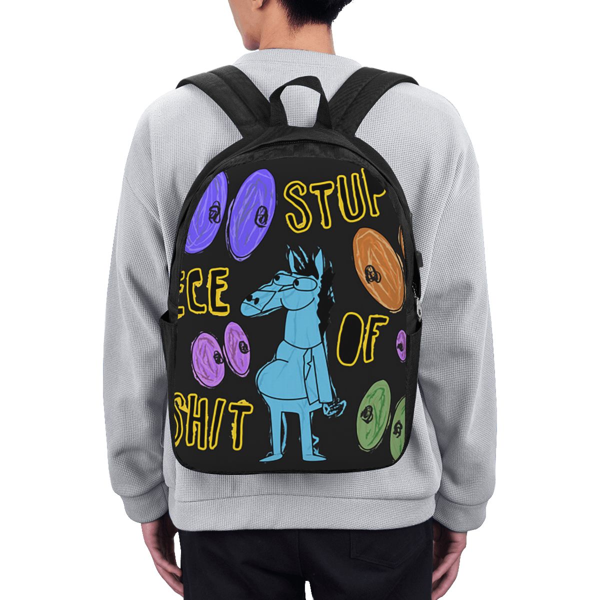 Cartoon Bojack Horseman Stupid - Laptop Bag recensie en prijs